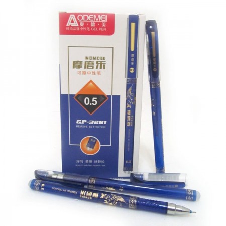 Ручка пиши-стирай, синя, темп. зникнення, 0,5 мм, TM J.Otten
