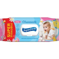 Вологі серветки «Супер Фреш» 120 шт