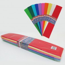 Гофро-папір 110 %, 50х200 см, 20 гр/м2, 10 кольорів, TM J.Otten
