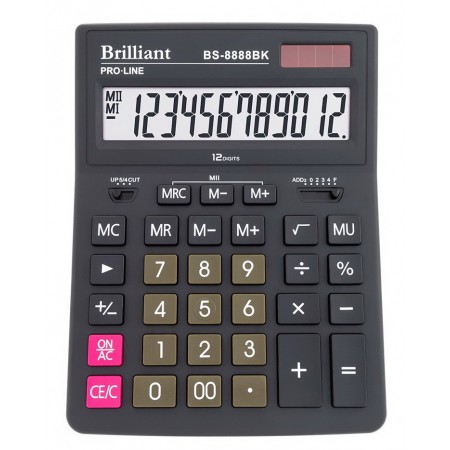 Калькулятор «Brilliant» BS-8888BK