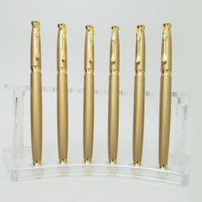 Ручка «Baixin», капілярна, металевий корпус, золото, TM Baixin