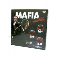 Гра настільна «Мафія. Vendetta», розважальна, у коробці 25х215х4 см, ТМ Данко Тойс